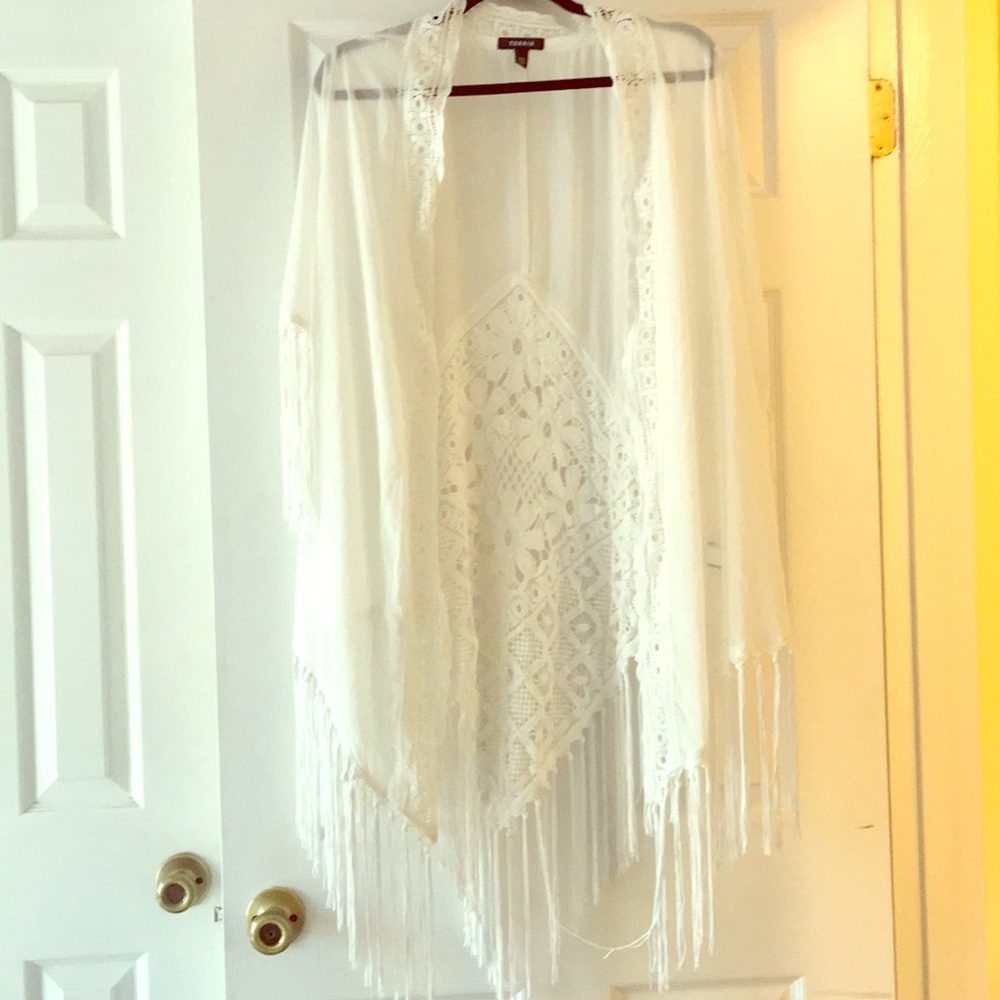 Fringe and Lace kimono